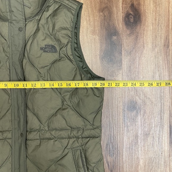 The North Face Westcliffe Quilted Puffer Down Vest in Green Women's Large - Picture 7 of 7